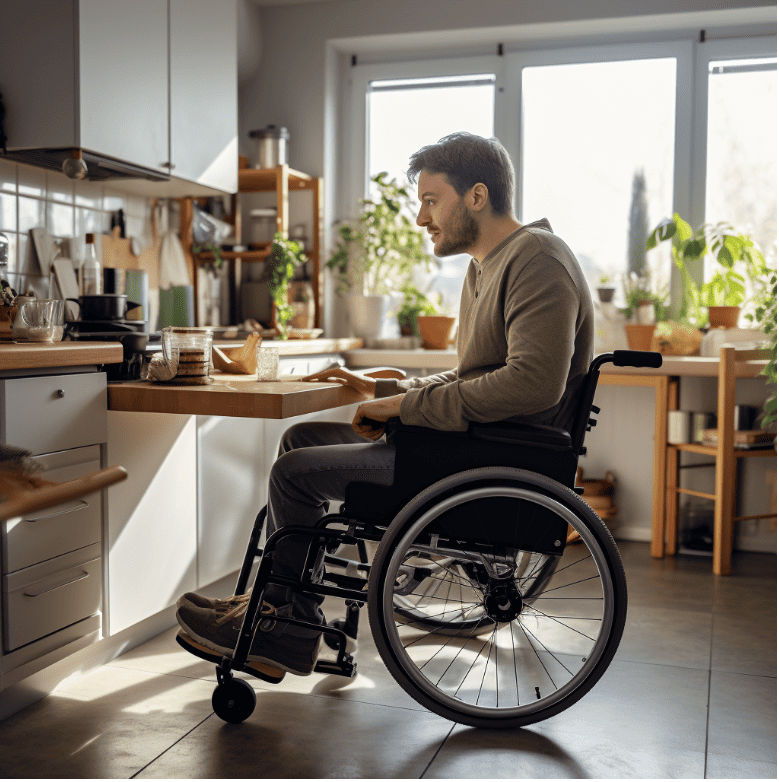mieszkanie dla osoby niepełnosprawnej - projekt
