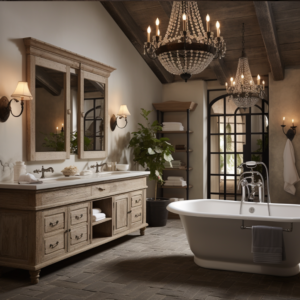 klasyczna i wiejska łazienka 2