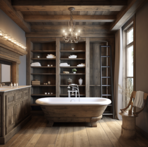 klasyczna i wiejska łazienka 4