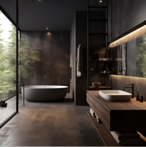 minimalistyczna łazienka 1