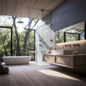 minimalistyczny styl w łazience 1