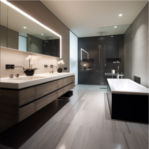 minimalistyczny styl w łazience 2