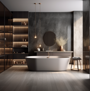 nowoczesna minimalistyczna luksusowa łazienka 4